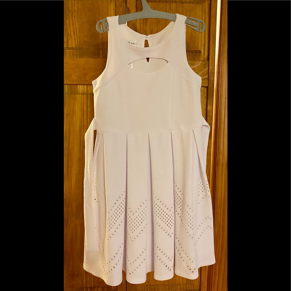 Girls size 8 white dress